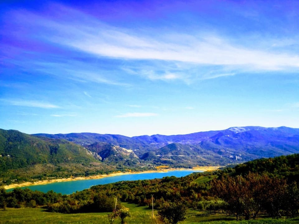 Natural landscape, Lake view