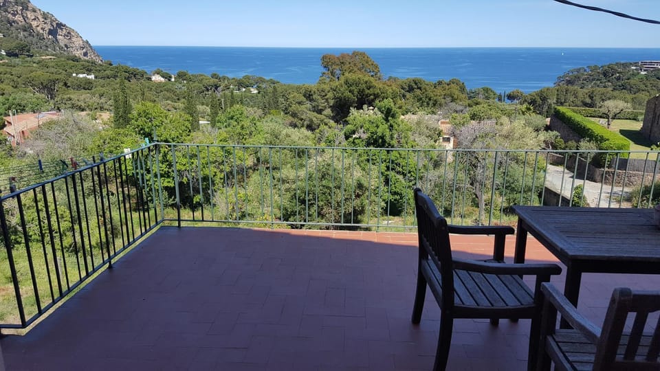View (from property/room), Balcony/Terrace, Sea view