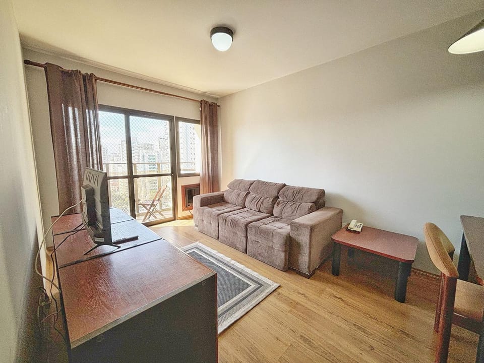 ENB1146 Flat para até 3 pp no Centro de SBC Apartment in Santo André