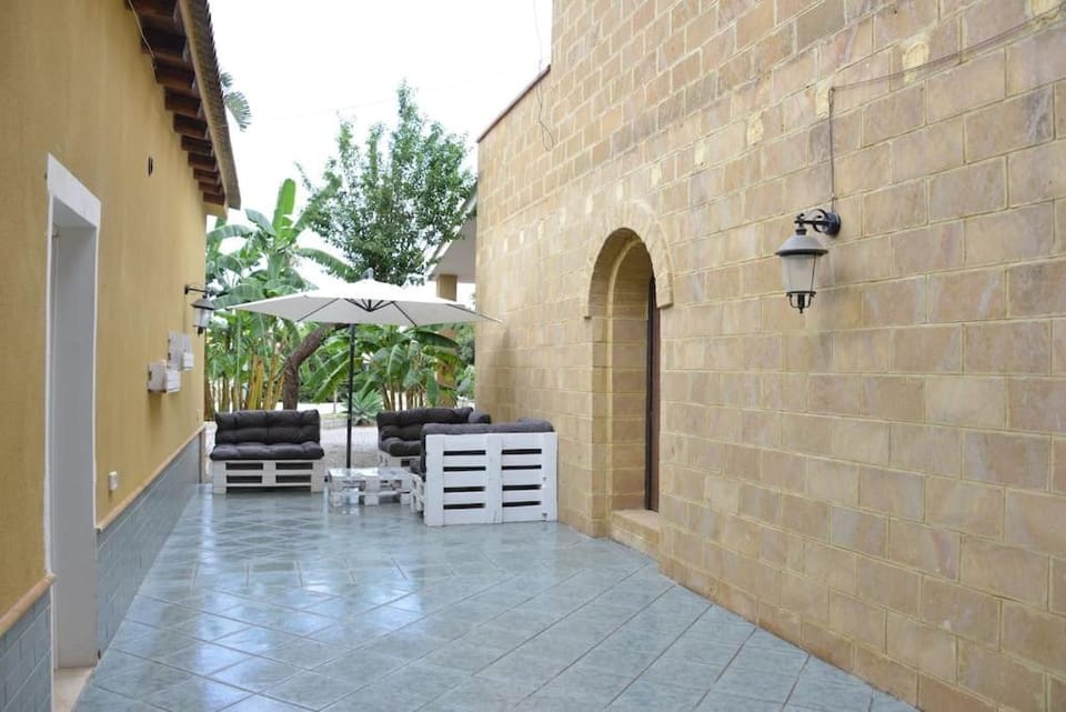 Property building, Patio
