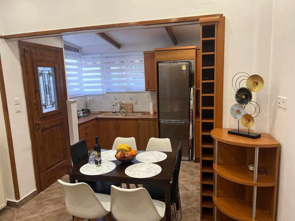 Seating area, wardrobe