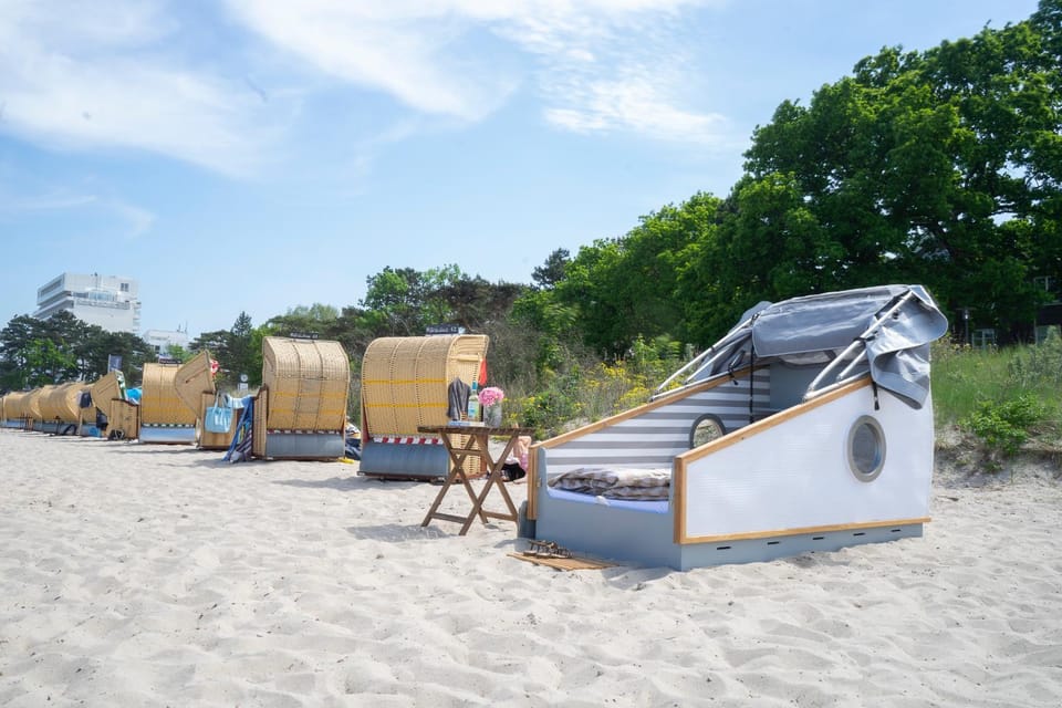 Beach, sunbed