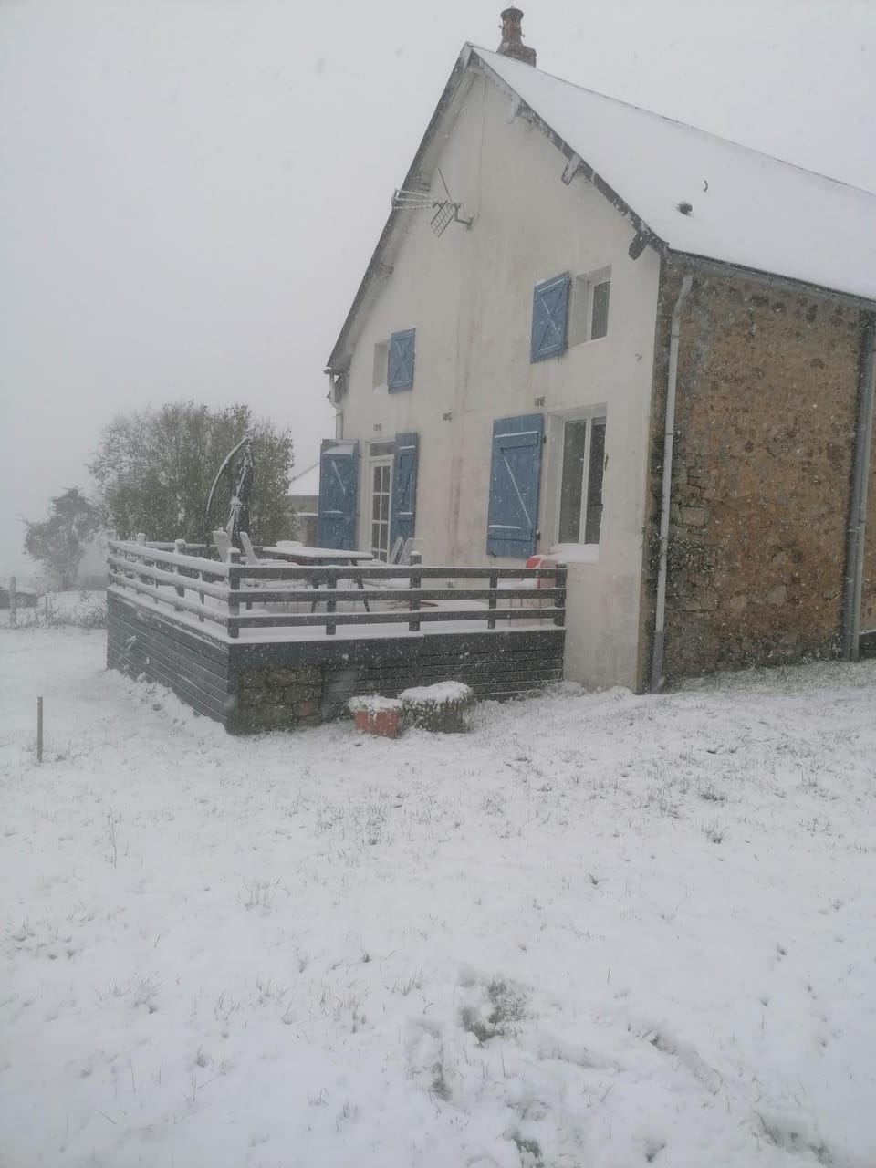 Property building, Winter