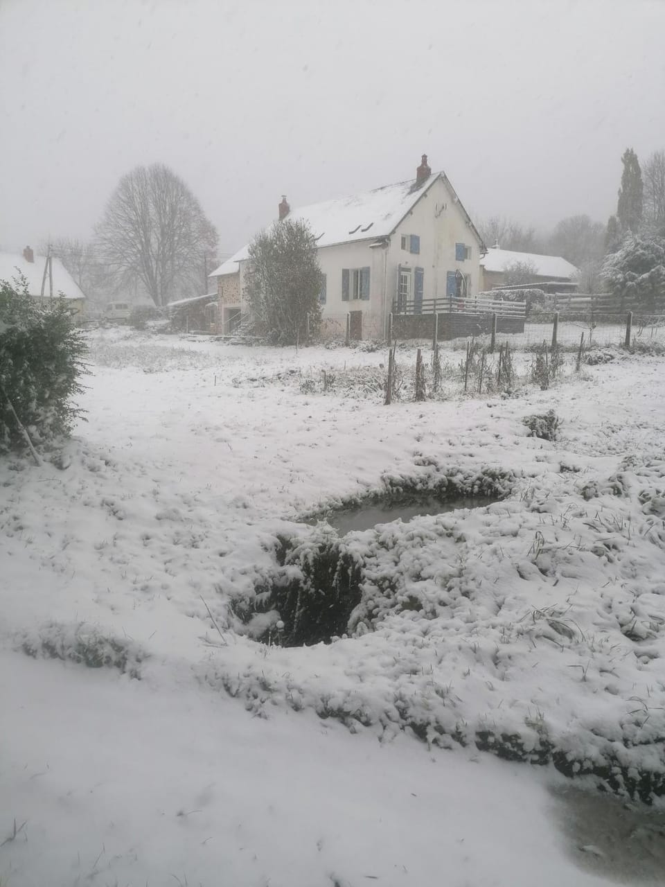 Property building, Winter