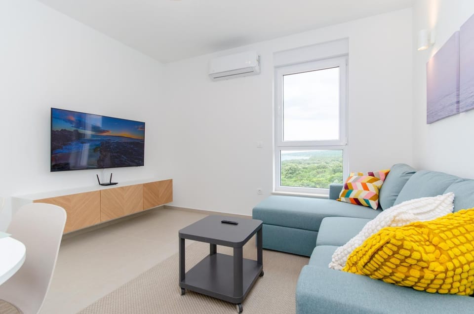 TV and multimedia, Living room, Seating area, air conditioner