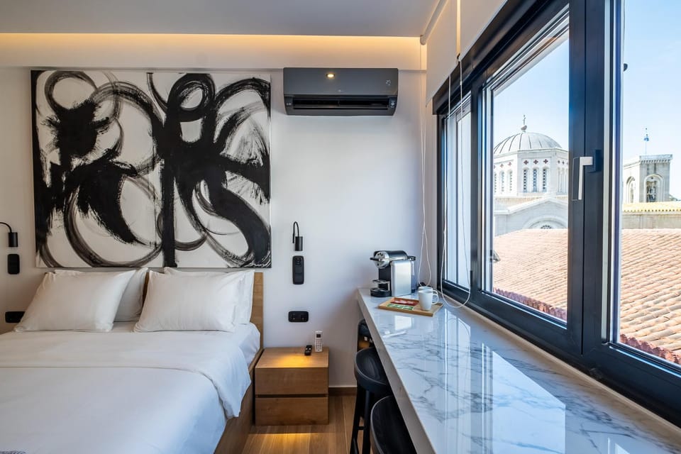 Bed, View (from property/room), Bedroom