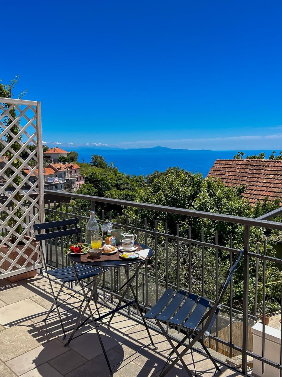 Natural landscape, View (from property/room), Balcony/Terrace, Sea view
