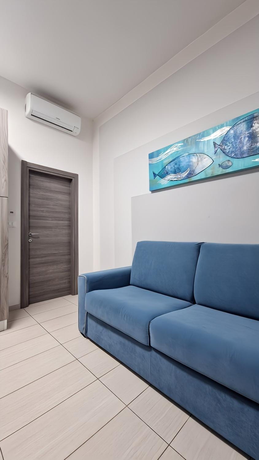 Living room, air conditioner