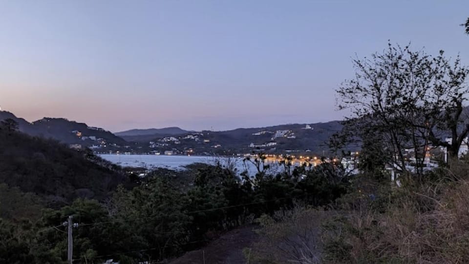 Night, Natural landscape, View (from property/room), Mountain view, Sea view