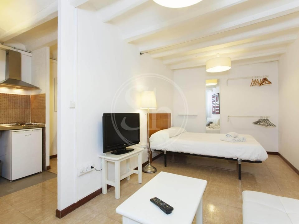 Bed, TV and multimedia, Photo of the whole room, Bedroom