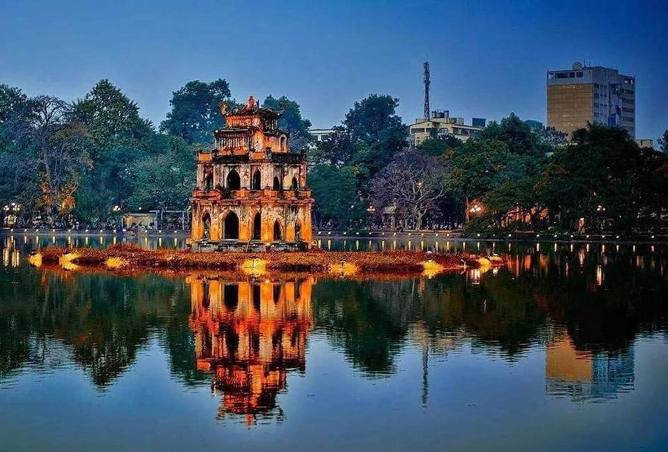 Nearby landmark, Natural landscape, City view, Lake view, Landmark view