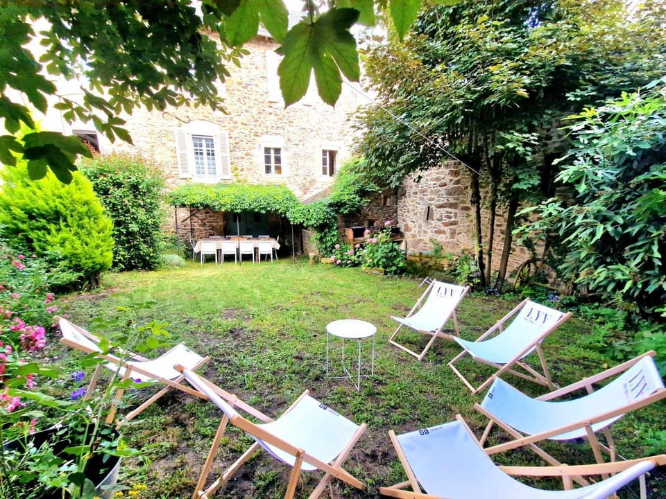 Garden, sunbed