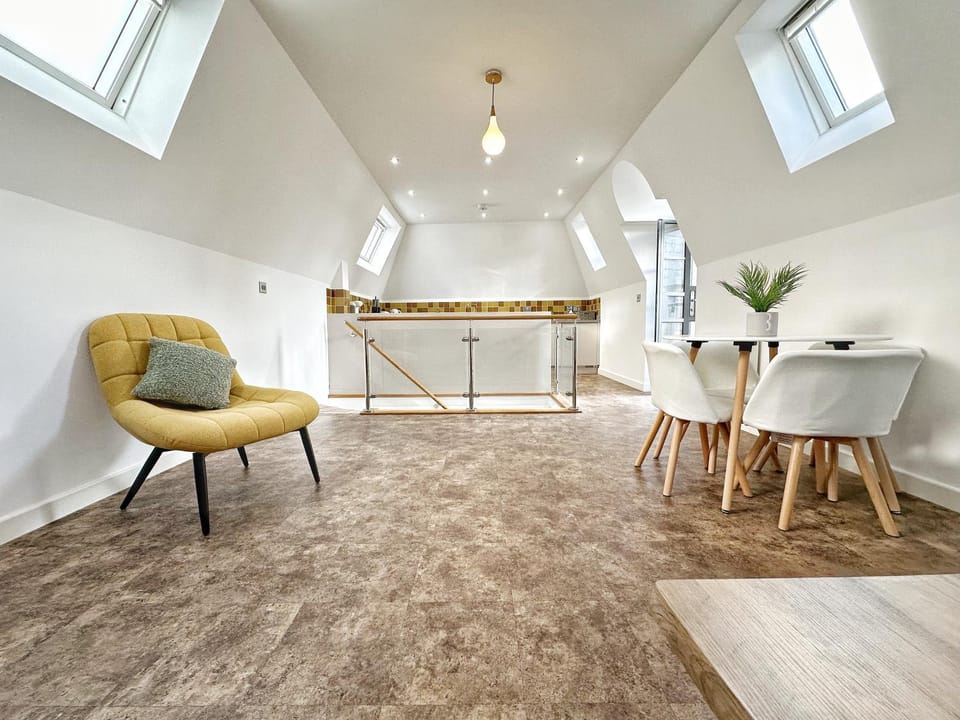 Living room, Seating area, Dining area