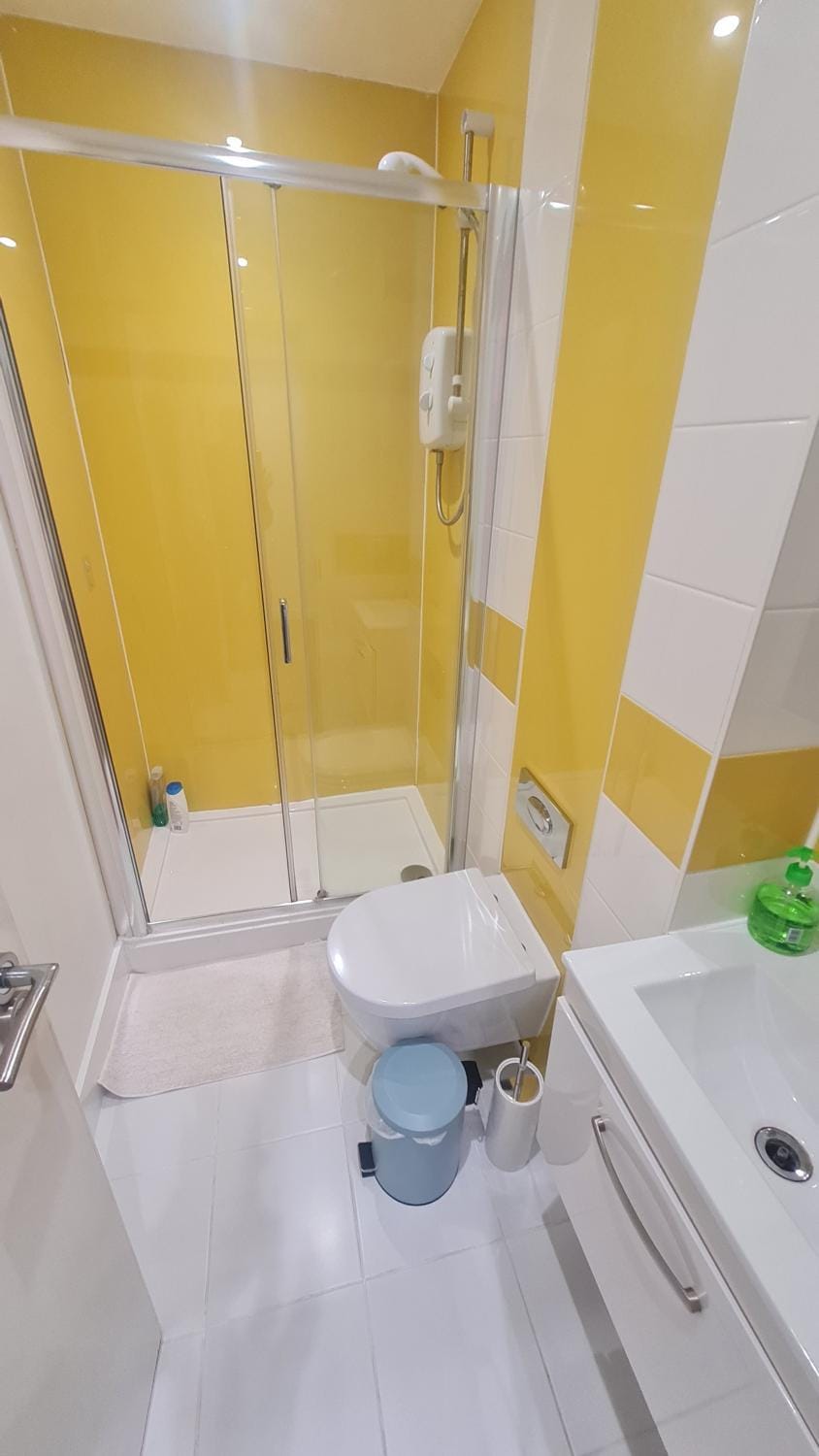 Shower, Toilet, Bathroom, towels