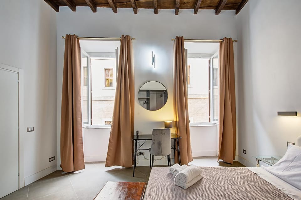 Bed, Photo of the whole room, Bedroom, internet, towels
