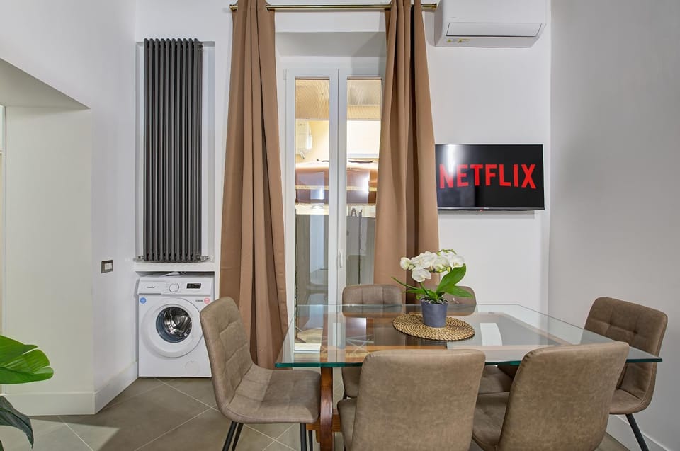 TV and multimedia, Living room, Seating area, Dining area, washing machine, air conditioner