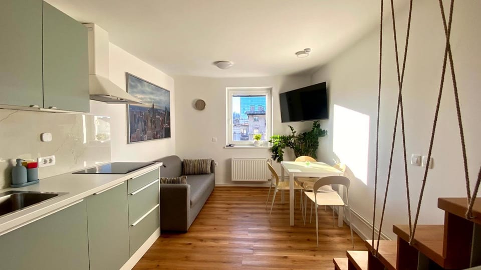 Living room, Time of day, dishwasher, stove, kitchen