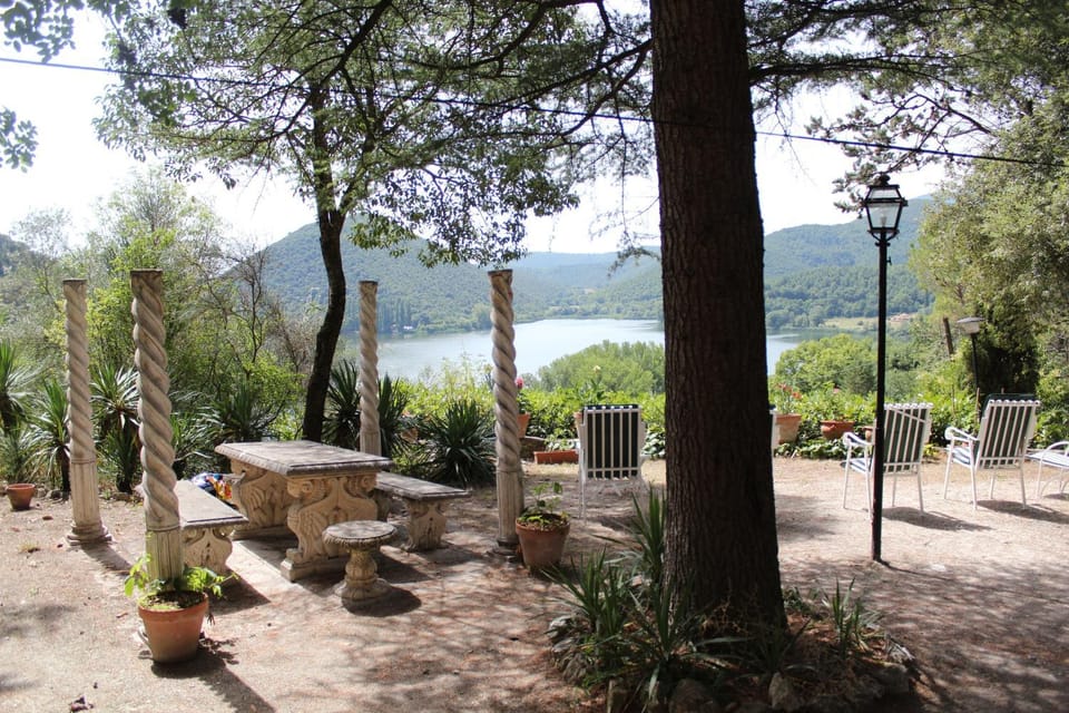 Garden, Lake view, Mountain view
