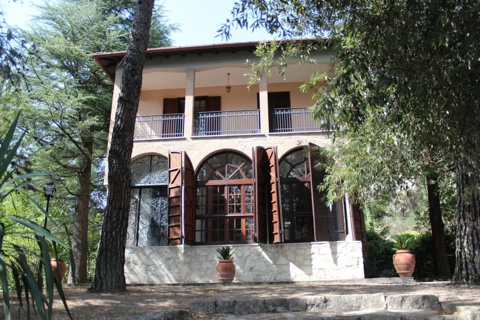 Property building, Garden view
