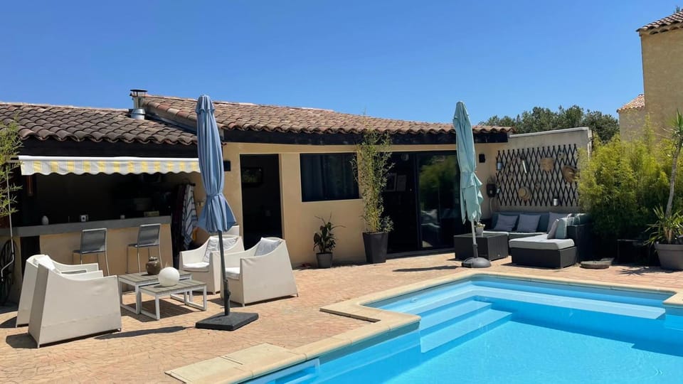 Property building, Pool view