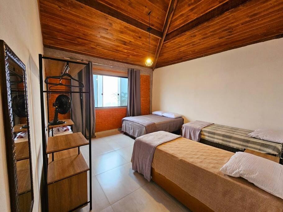 Bed, Photo of the whole room, Bedroom, locker
