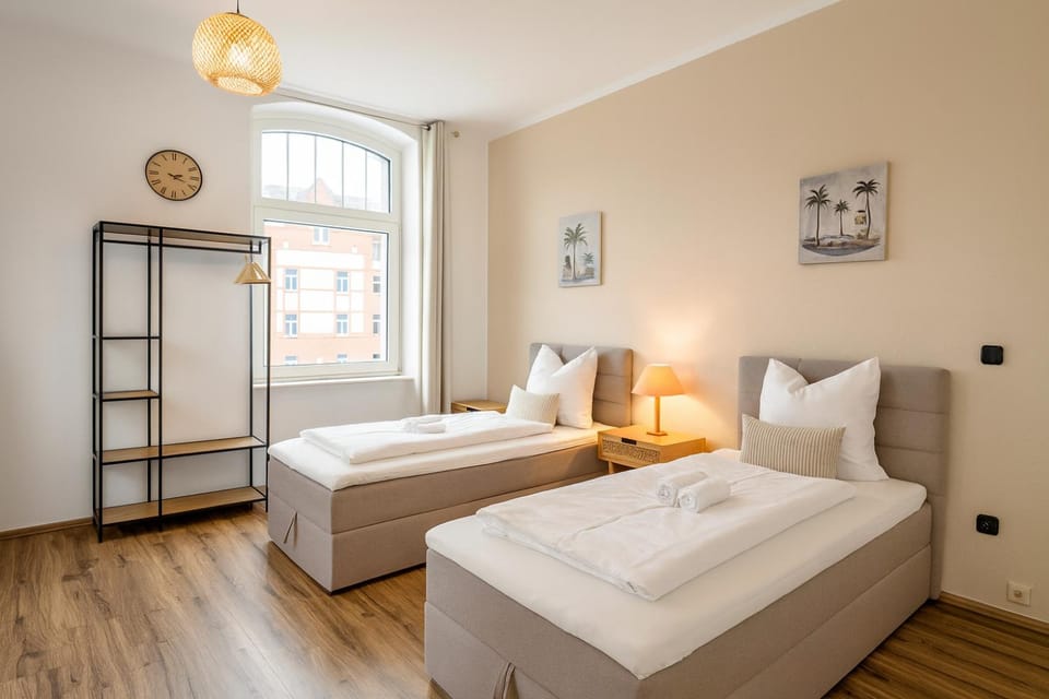 Bed, Photo of the whole room, Bedroom, towels, wardrobe