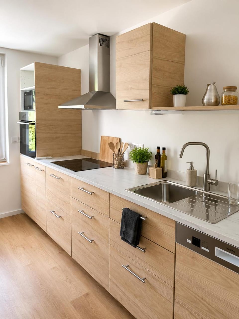 Coffee/tea facilities, dishwasher, microwave, oven, stove, kitchen