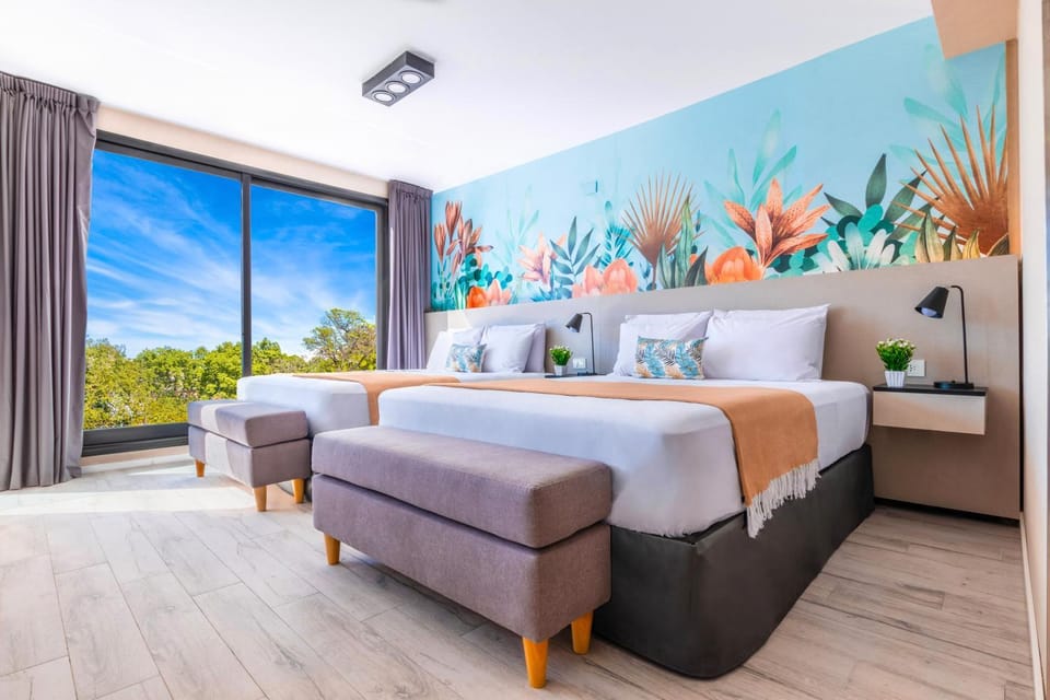 Bed, View (from property/room), Bedroom
