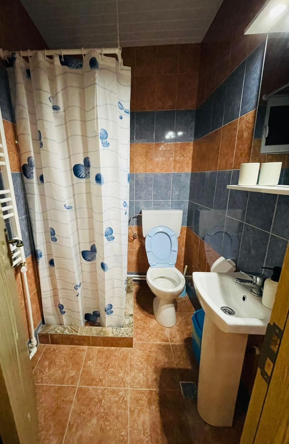 Shower, Toilet, Bathroom, towels