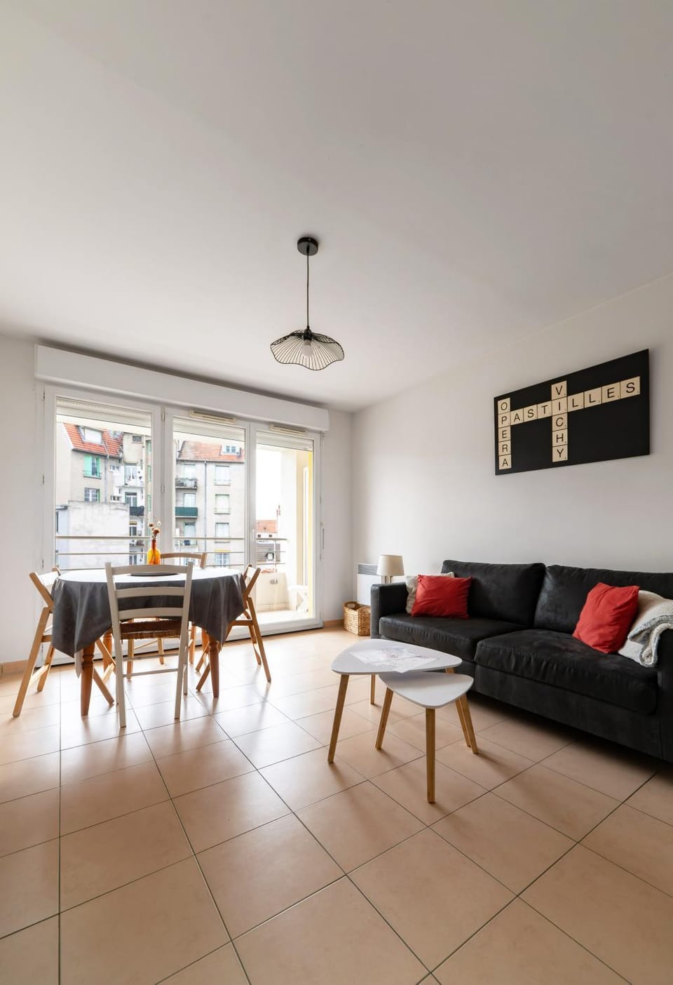 Living room, Dining area