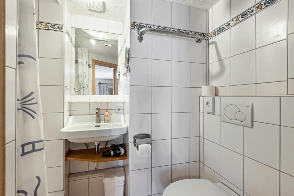 Bathroom, Living room