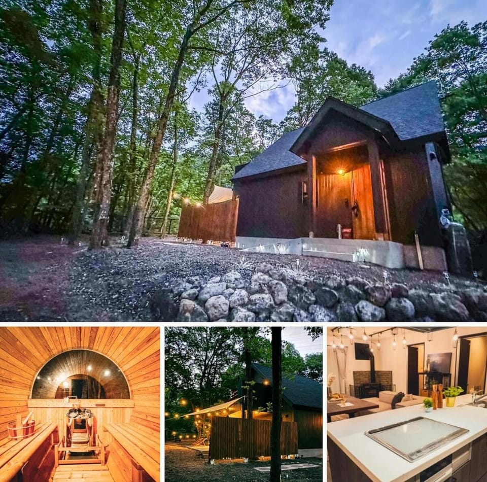 Property building, Sauna, Kitchen or kitchenette