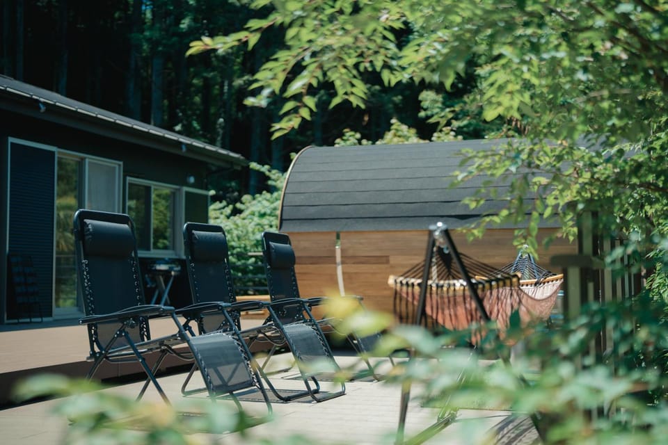 Property building, Patio, Garden, Garden view