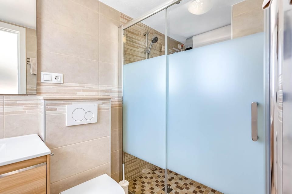 Bathroom, Living room