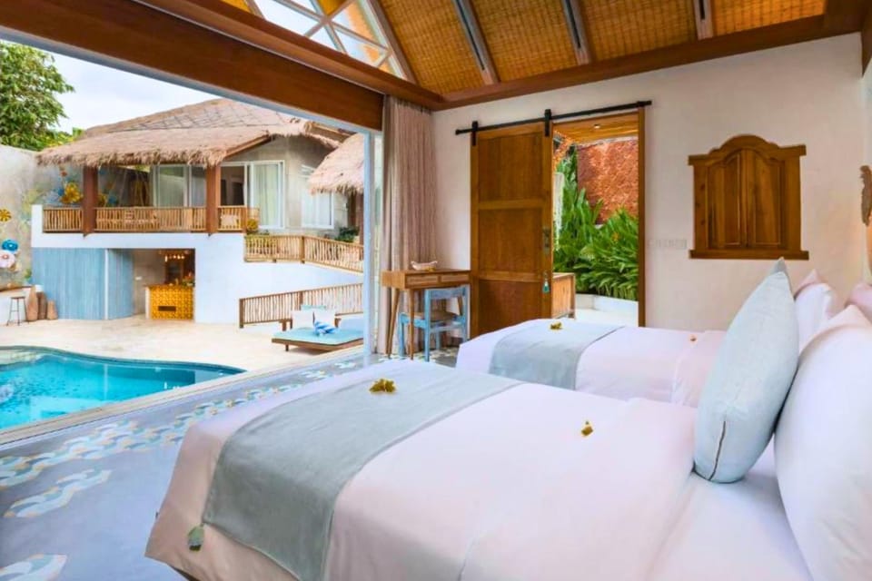 Bedroom, Swimming pool