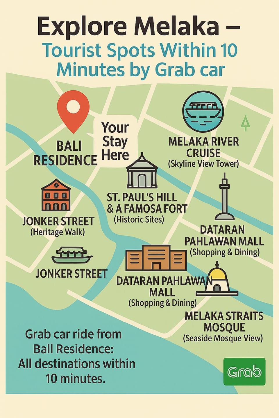 Text overlay, Location