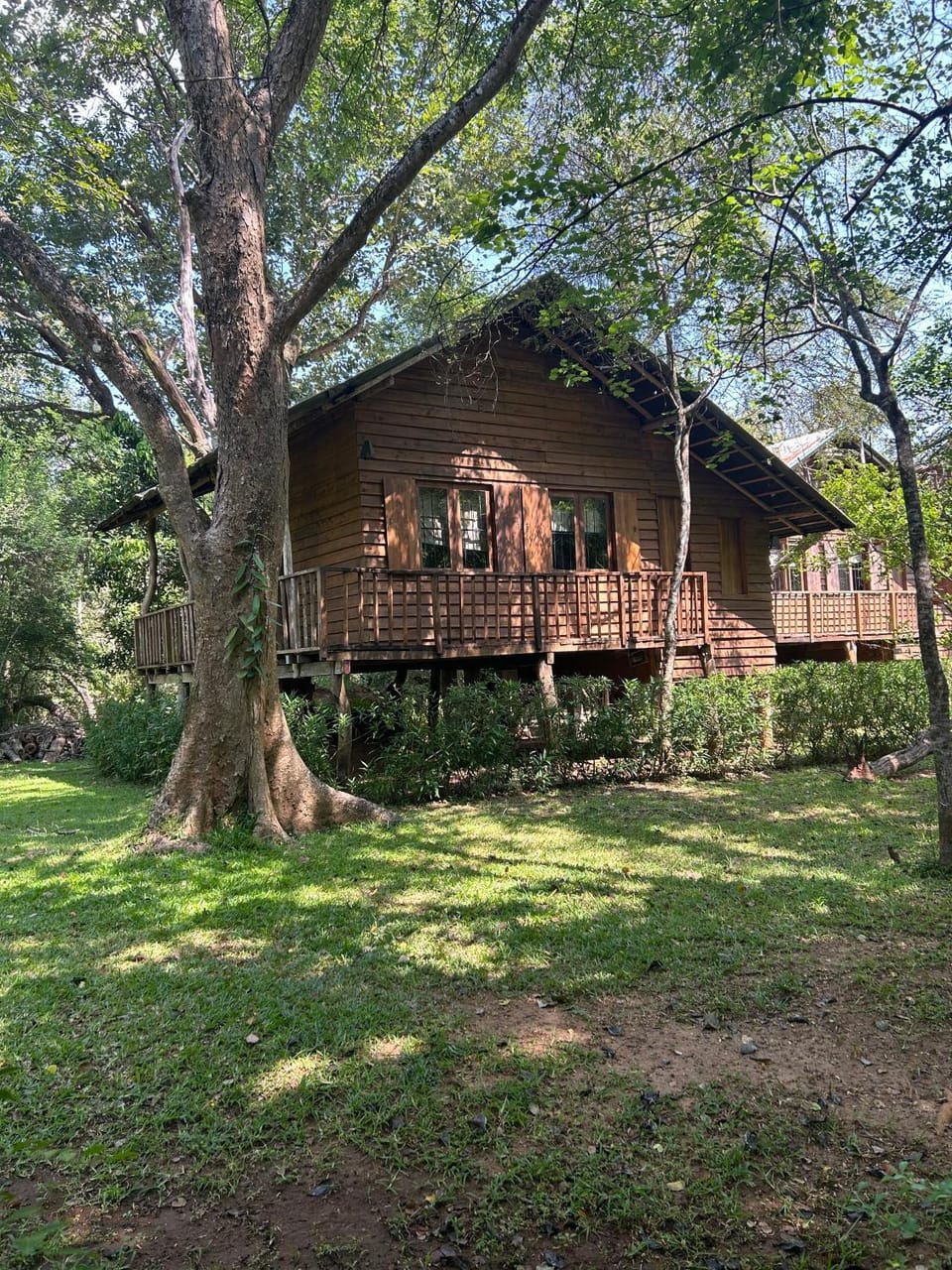 Property building, Garden view