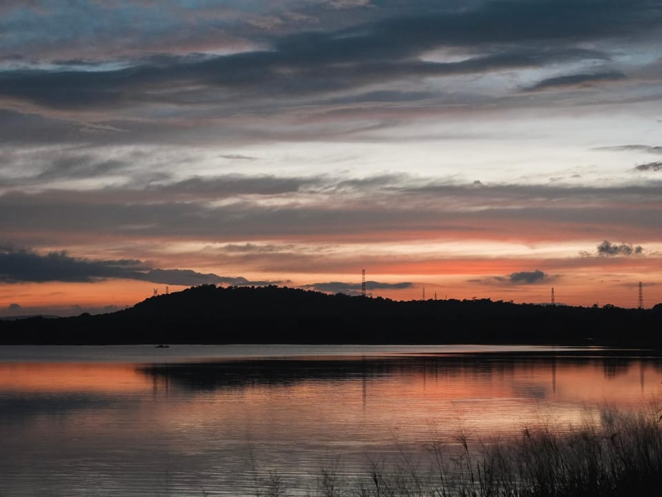 Natural landscape, Lake view, River view, Sunset