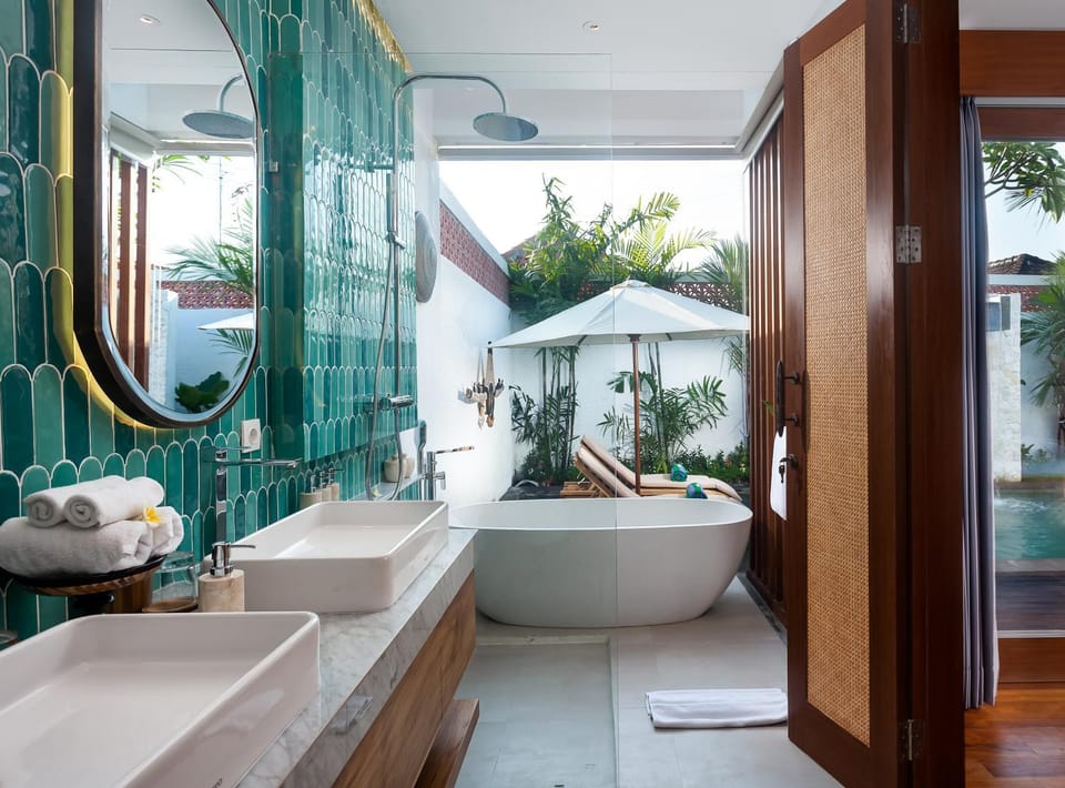Shower, Hot Tub, Bathroom, Bath, towels