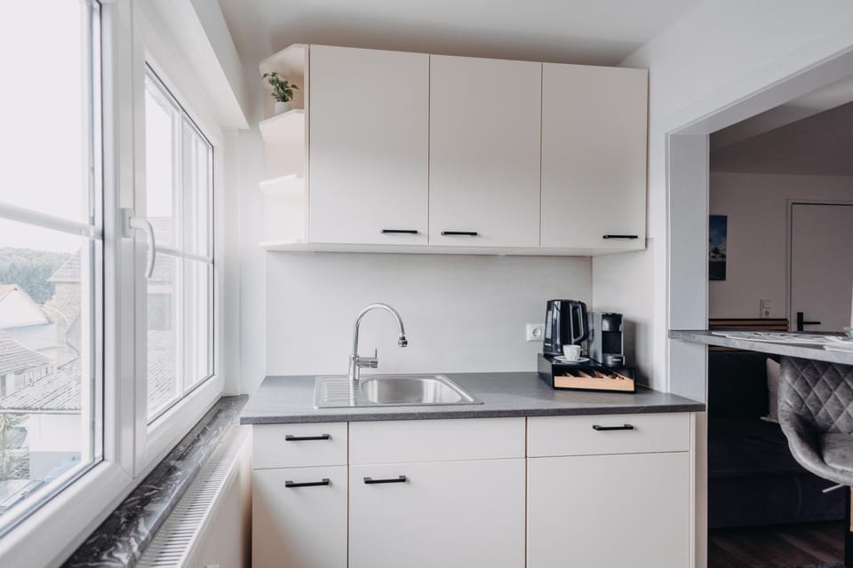 Coffee/tea facilities, Kitchen or kitchenette, dishwasher, heating