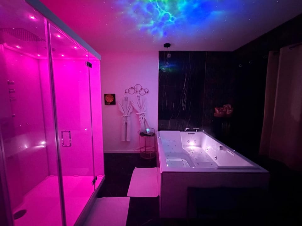 Suite 90m2 avec Jacuzzi jardin Proche Paris CDG Apartment in Île-de-France