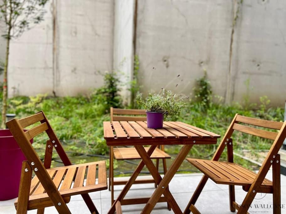 Le paisible écrin - Hypercentre avec Parking Apartment in Liège