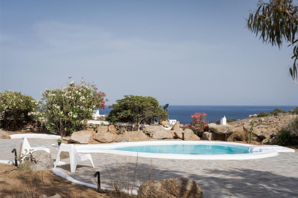 Natural landscape, Pool view, Sea view, Swimming pool