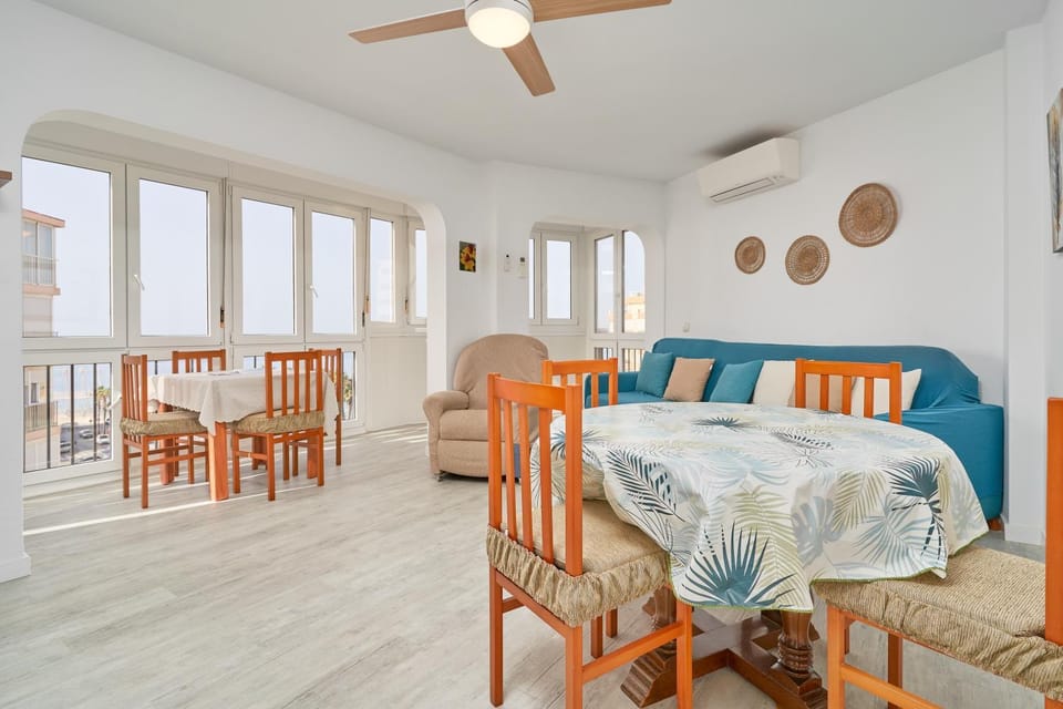Property building, Living room, Bedroom