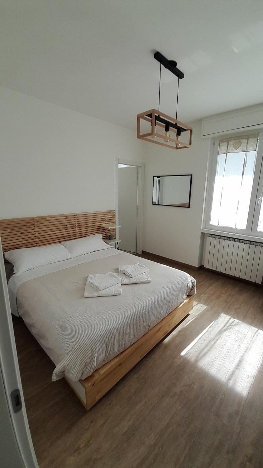 Property building, Living room, Bedroom