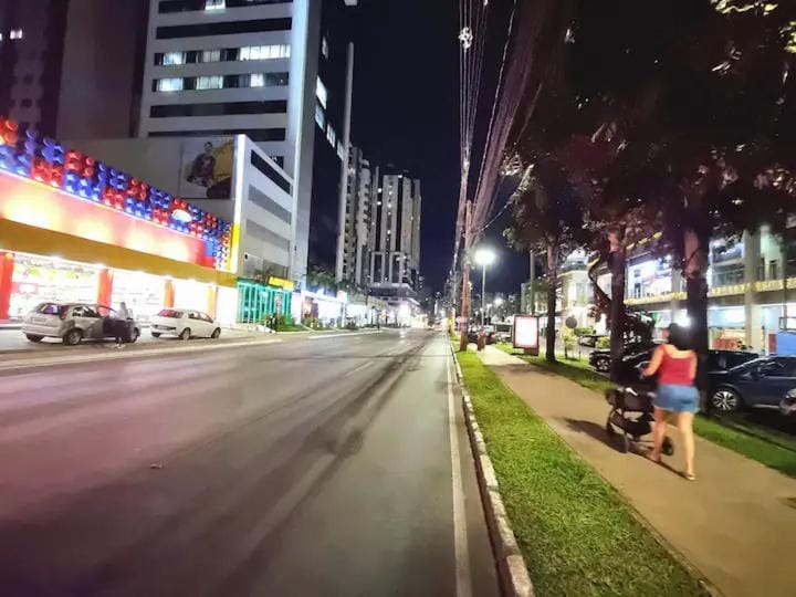 Quiet street view