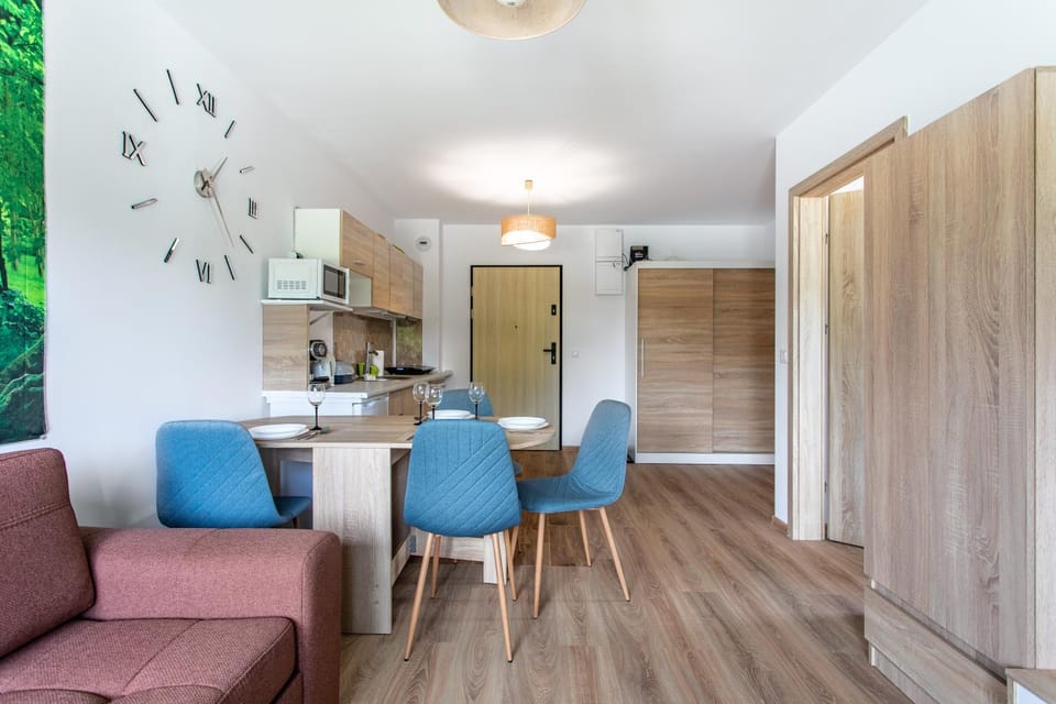 Kitchen or kitchenette, Living room, Dining area, wardrobe