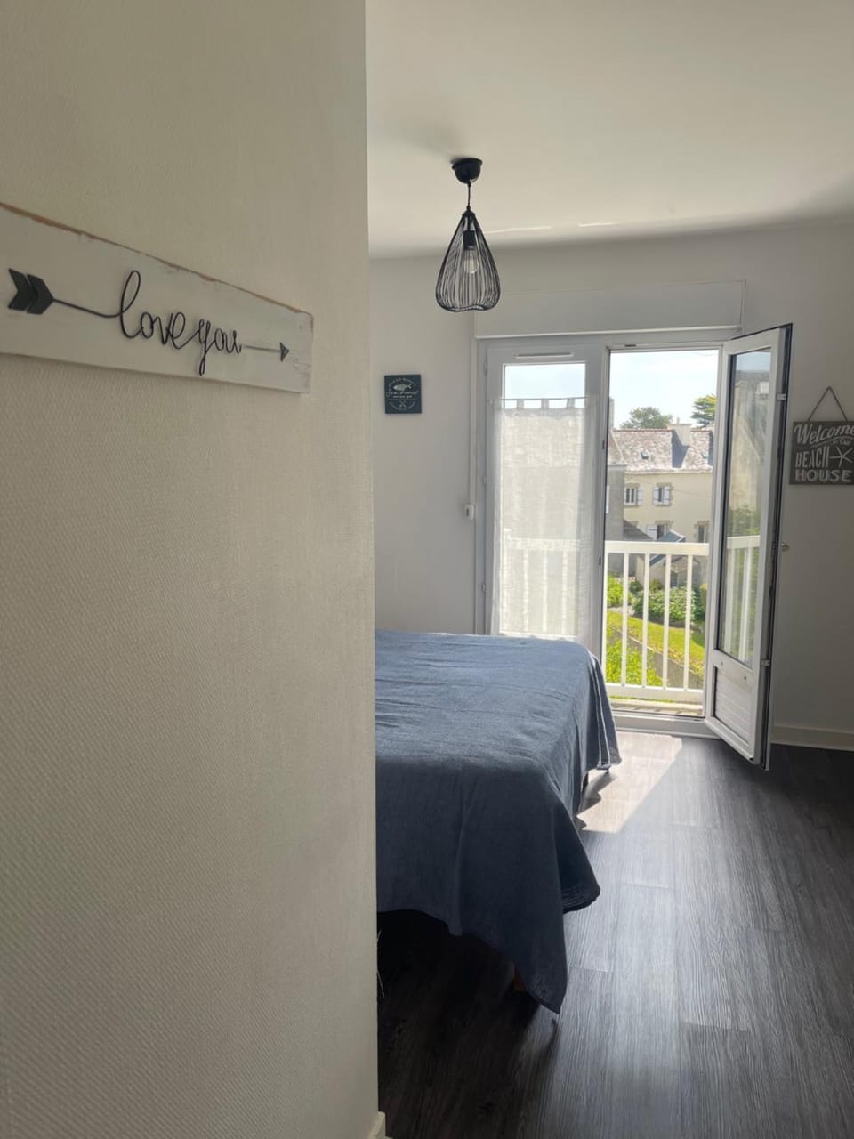 Bed, View (from property/room), Balcony/Terrace, Photo of the whole room, Bedroom