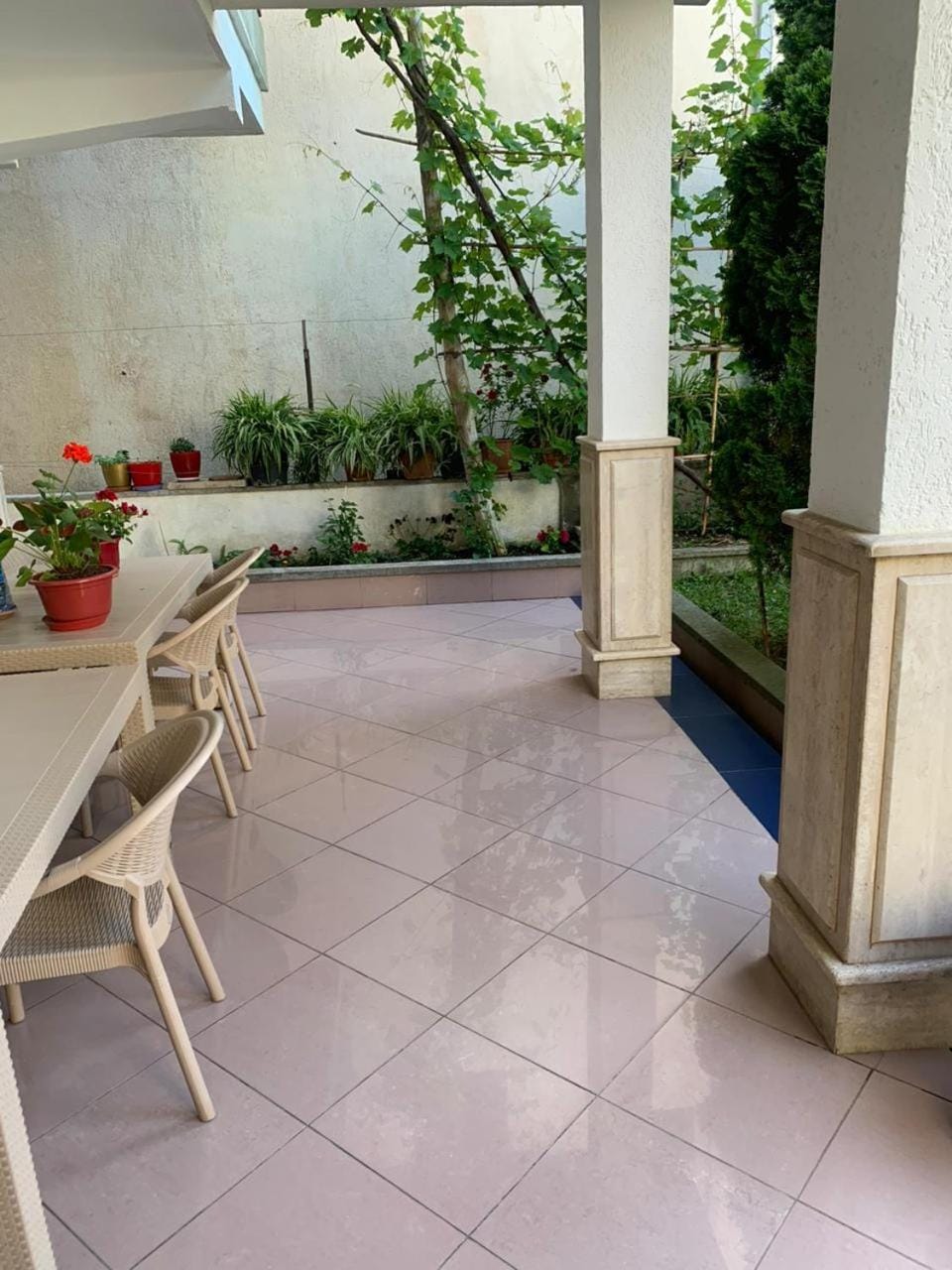 Patio, Balcony/Terrace, Garden view