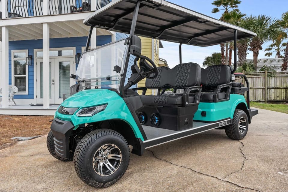 Blu Flamingo Free Golf Cart Priv Pool Steps2Beach House in Destin